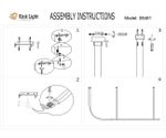 Подвес Элара черный w120*2 h120 Led 33W (4000K)