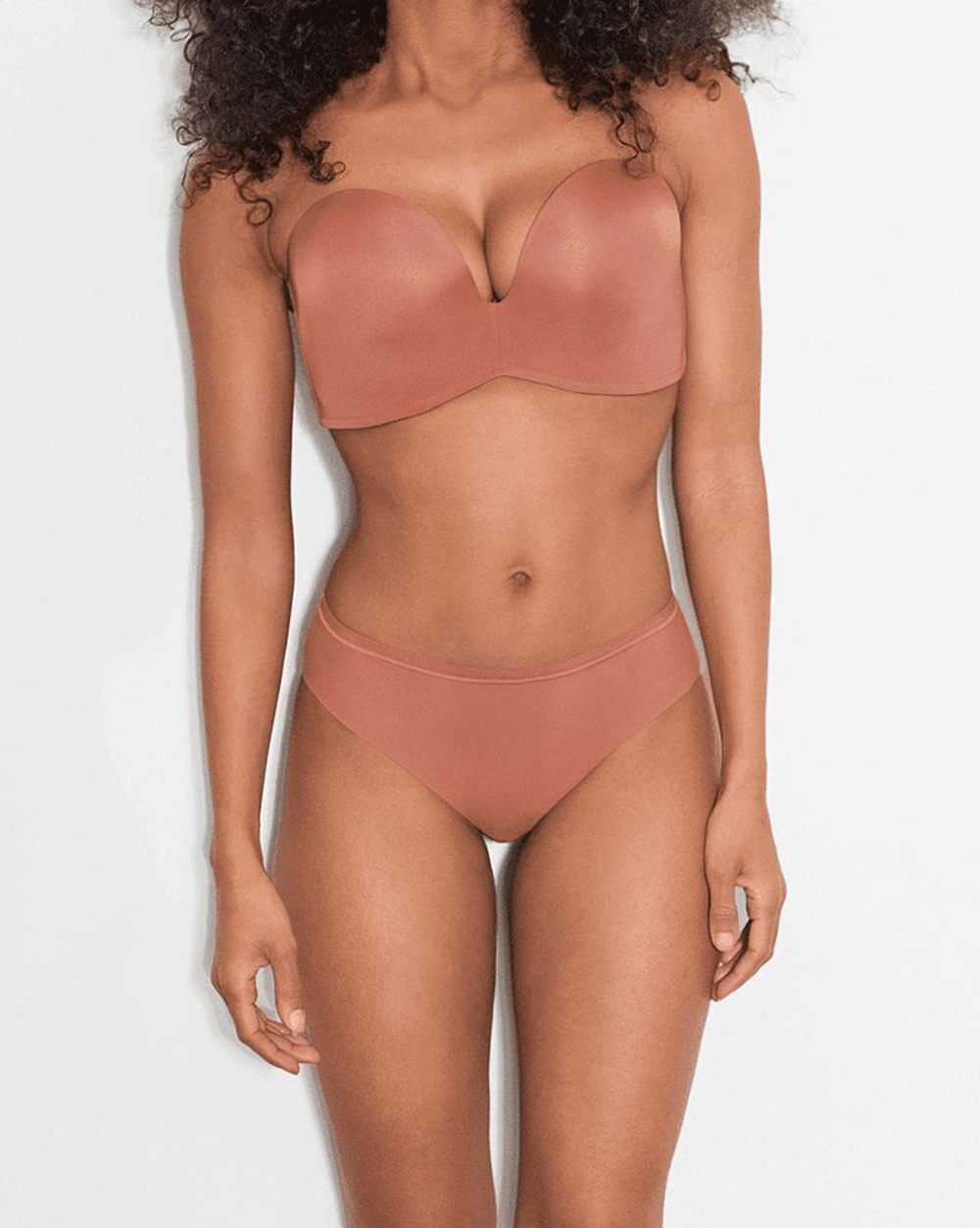 Бюстгальтер Ultimate Strapless Bra без бретелей (Размер: 75F) (Цвет: коричневый)