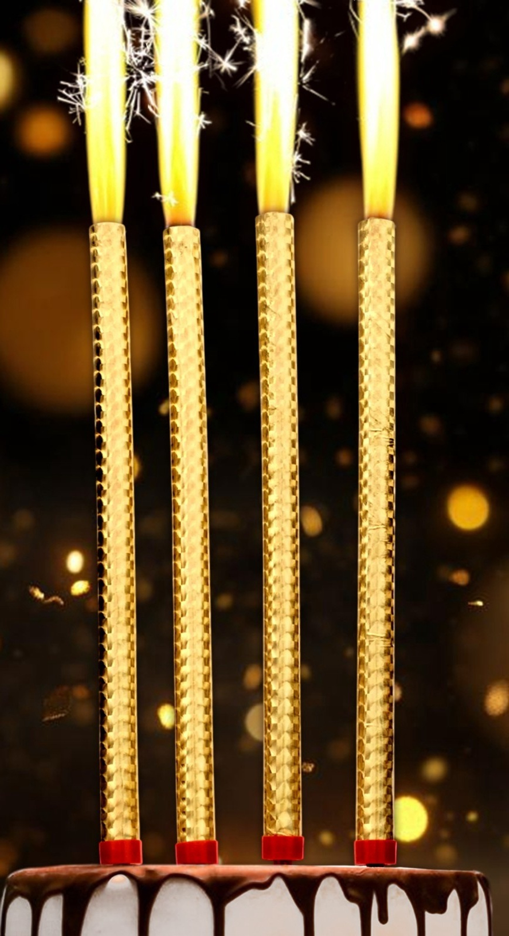 Свеча-фейерверк 30см, 1шт