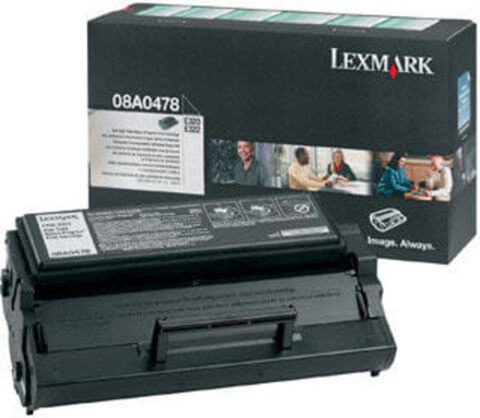 Lexmark E320, E322 High Yield Return Program Print Cartridge (6K) тонерный картридж Подлинный Черный 08A0144