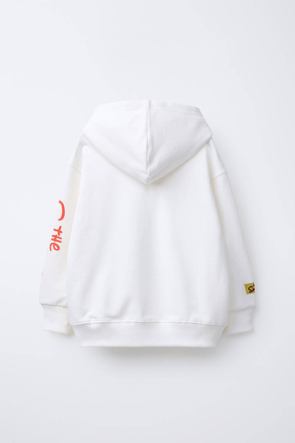 ZARA ХУДИ С ПРИНТОМ THE SIMPSONS ™ MATT GROENING, БЕЛЫЙ