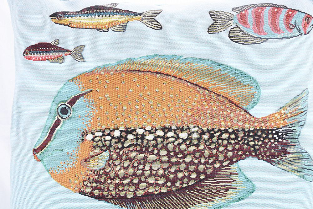 Подушка "Тропические рыбы"