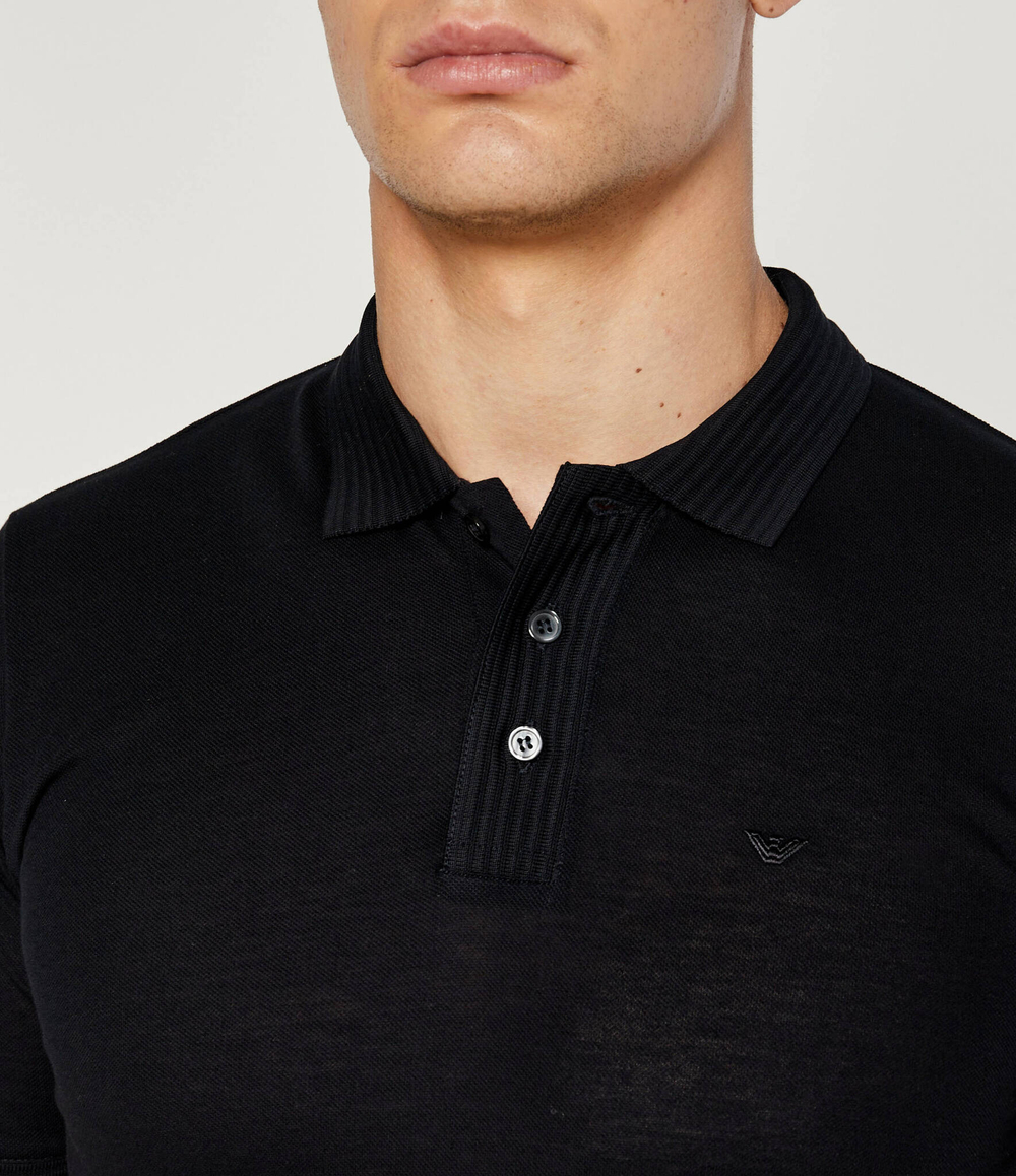 Поло Emporio Armani - темно-синий(6D1F69 1JTKZ)