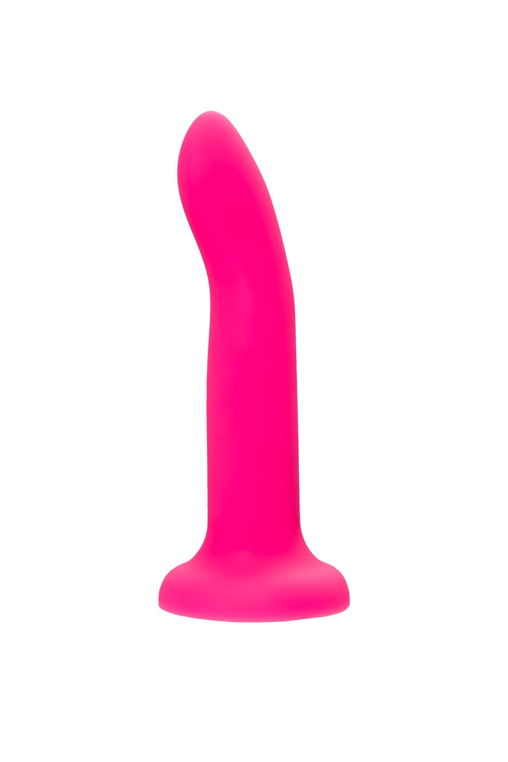 ToyFa Clint Glow 20 см – розовый фаллоимитатор, светится в темноте