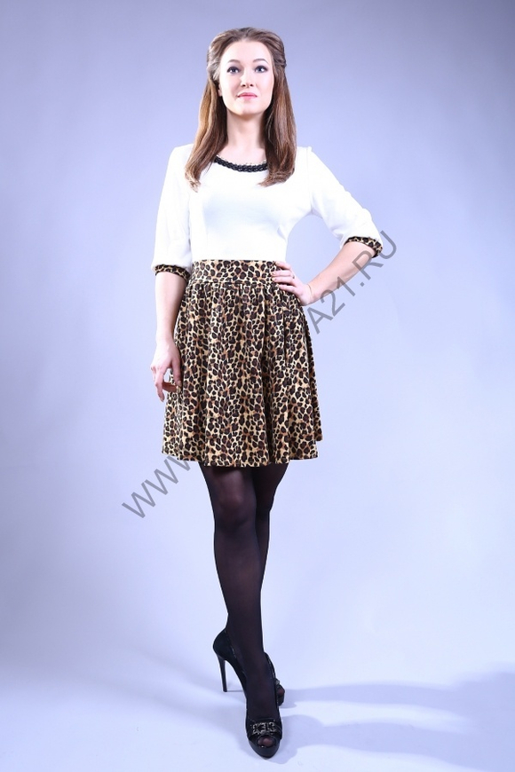 С-459 Платье женское/ декор цепочка