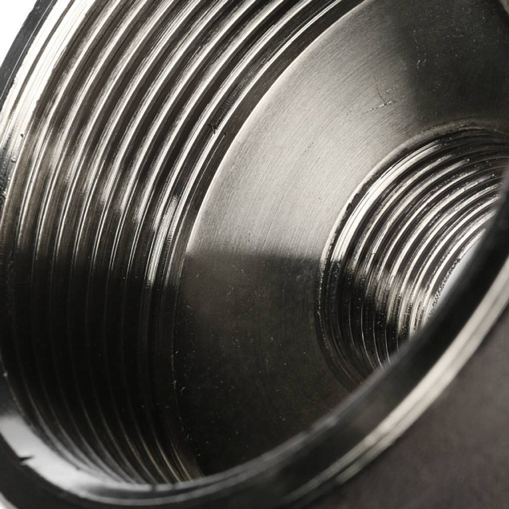 Муфта редукционная STOUT SFT 0006 - 2" x 3/4" (для стальных труб, латунь никелированная)