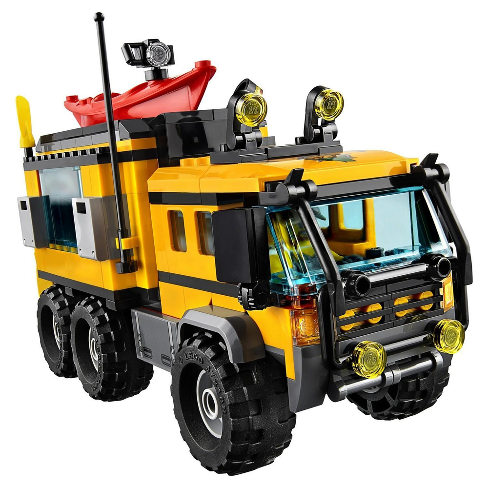 LEGO City: Передвижная лаборатория в джунглях 60160 — Jungle Mobile Lab — Лего Сити Город