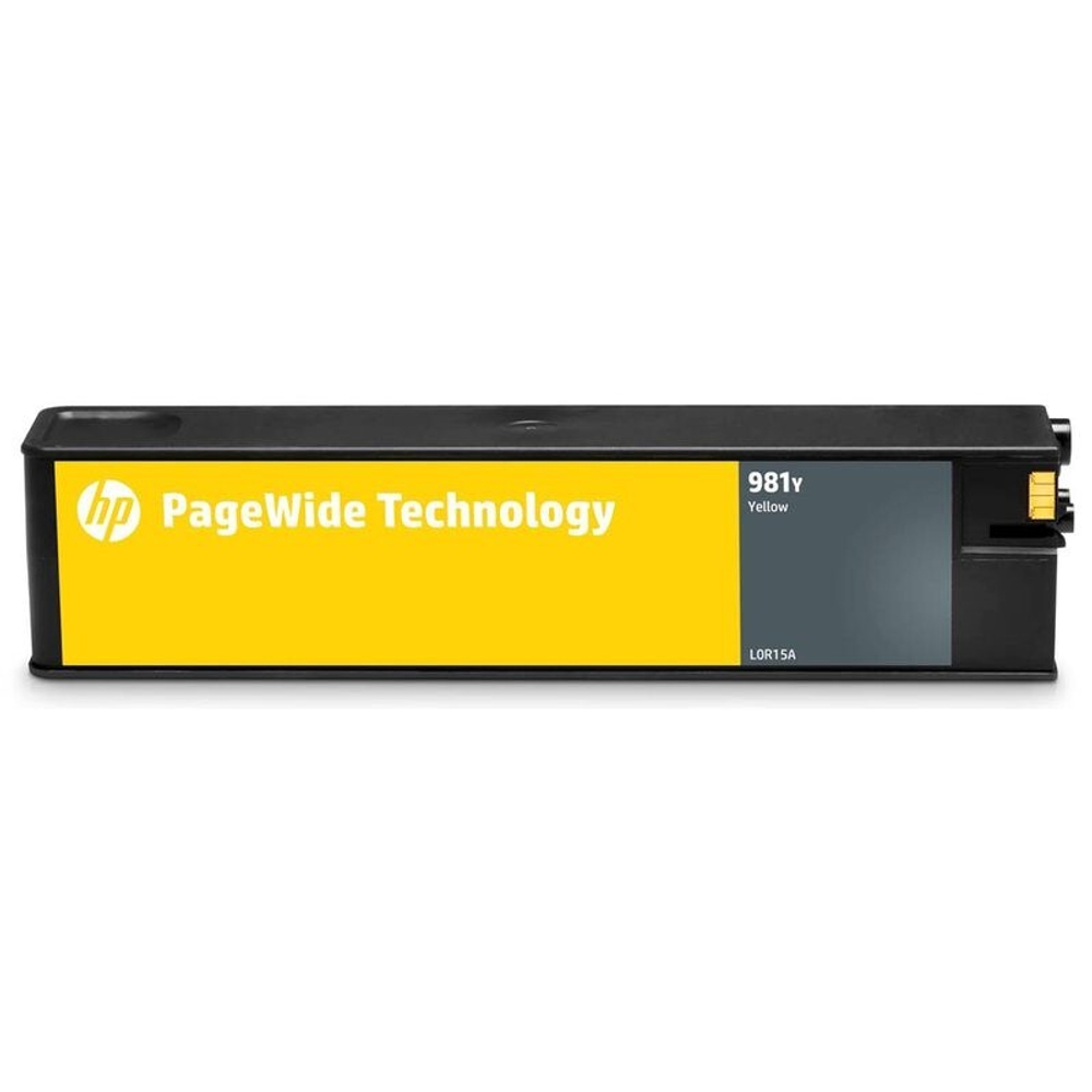 Картридж HP 981Y (L0R15A) для PageWide E58650, Enterprise 556/586 желтый (16k)