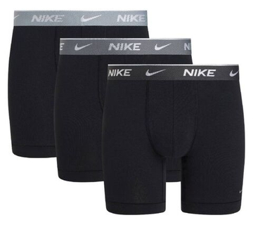 Мужские спортивные боксеры Nike Everyday Cotton Stretch Boxer Brief 3P - black/multicolor