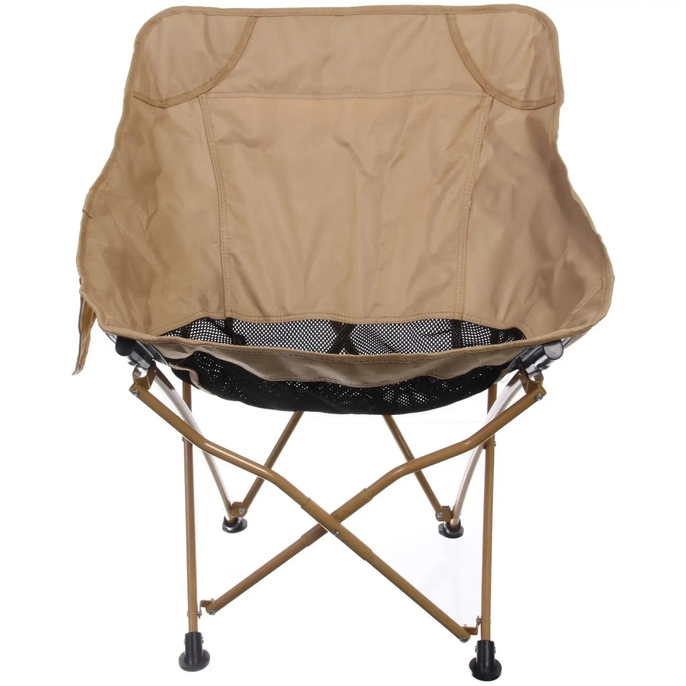 Кресло складное до 100 кг DC-7418, 55*50*72 см, цвет: бежевый, ТуристМастер