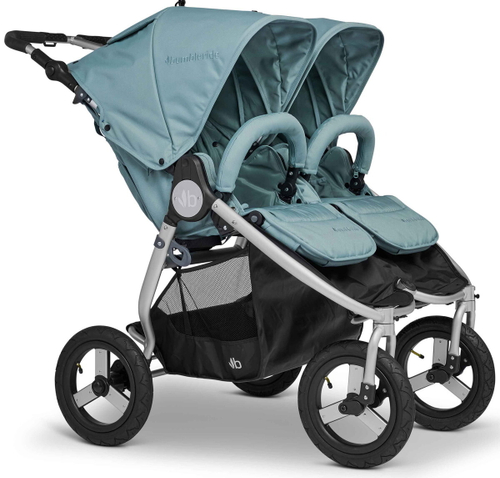 Прогулочная коляска для двойни Bumbleride Indie Twin Sea Glass