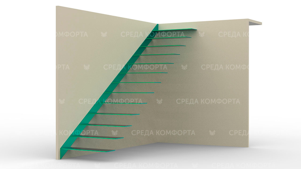 Металлическая лестница LSTN0043