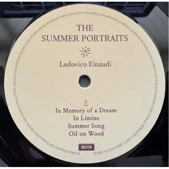 Ludovico Einaudi - The Summer Portraits - 2LP