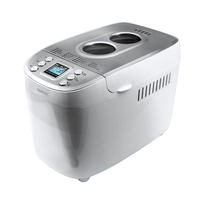 Мультипечь (хлебопечка) CENTEK CT-1415, таймер, 15 программ, LCD-дисплей, мощность 860 Вт