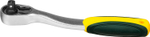 KRAFTOOL 1/4″, 72 зубца, изогнутая трещотка для торцовых головок, Pro (27795-1/4)