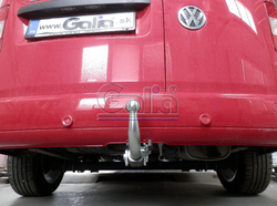 Фаркоп оцинкованный Galia V067C для Volkswagen Caddy 2004-(паспорт и сертификат в комплекте)(без электрики)