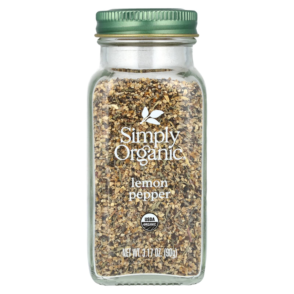 Simply Organic, Лимонный перец, 90 г (3,17 унции)
