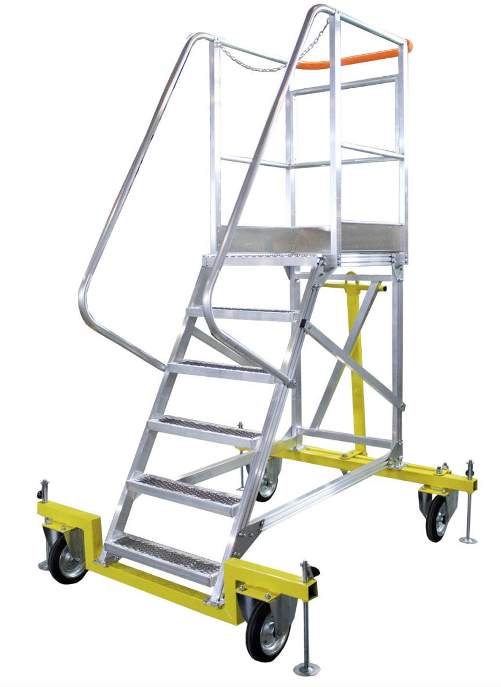 Вышка-стремянка алюминиевая MEGAL ВСА-1,5А