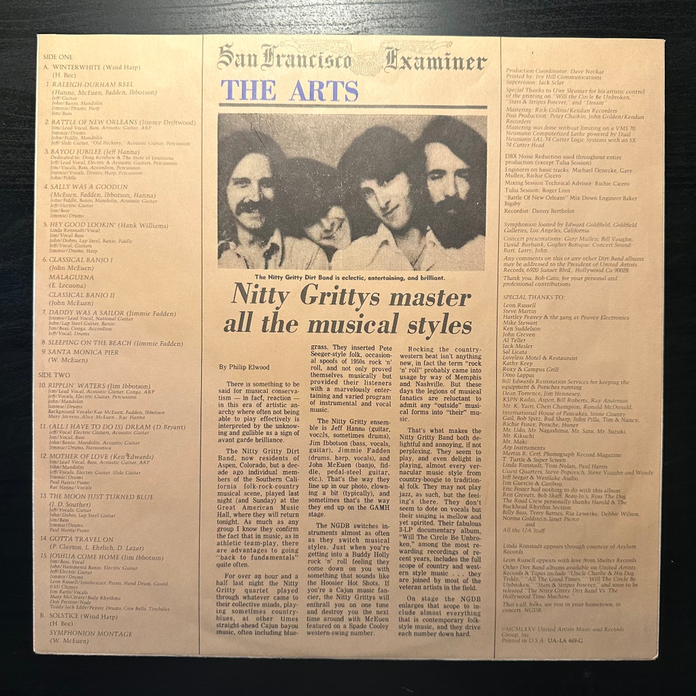 Nitty Gritty Dirt Band - Dream (США 1975г.)