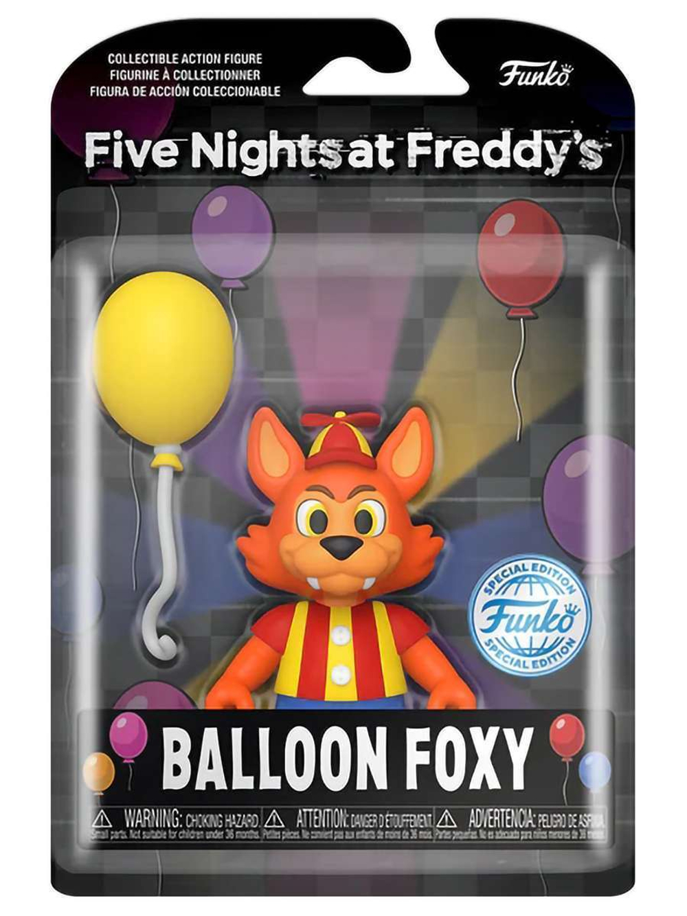 Фигурка Funko Action Figure FNAF Balloon Circus Balloon Foxy (Exc) 67619