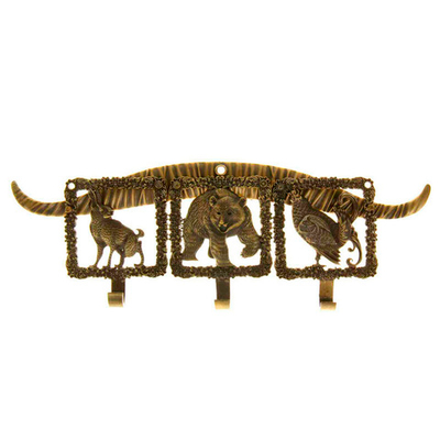 Крючок вешалка большая "Охота" 27,5*10,5*3см 188580