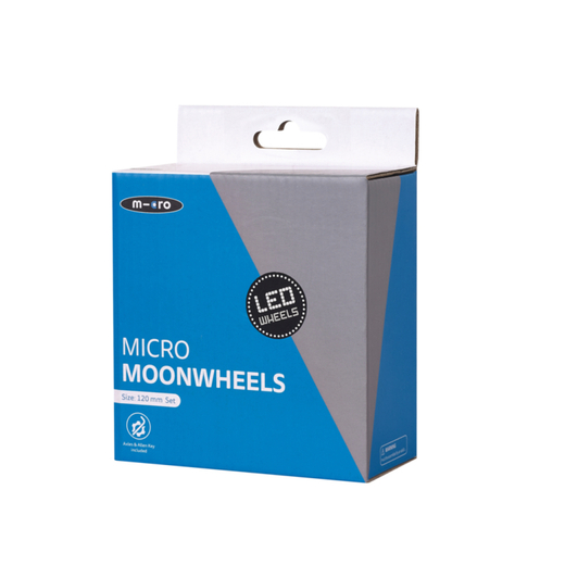 Комплект колес Maxi LED лунный 120*30 мм (2 шт)