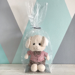 Прозрачный пакет с жестким дном, 11х17х60 см