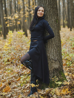 Платье Chintamani с длинным рукавом черное