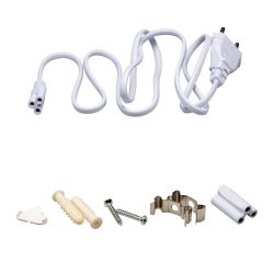 ULI-P20-10W-SPSB IP40 WHITE Светильник для растений светодиодный линейный. 560мм. выкл. на корпусе. Спектр для рассады и цветения. TM Uniel