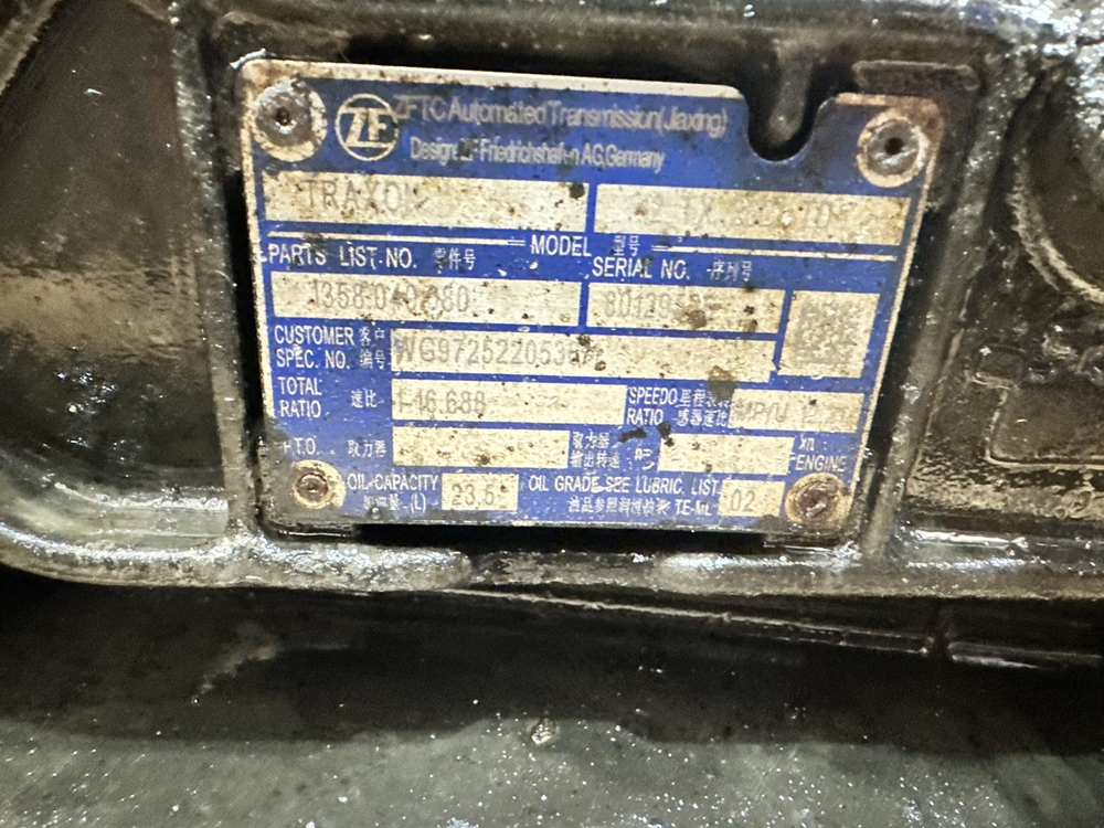 АКПП ZF 12TX2621TD TRAXON 2022г.