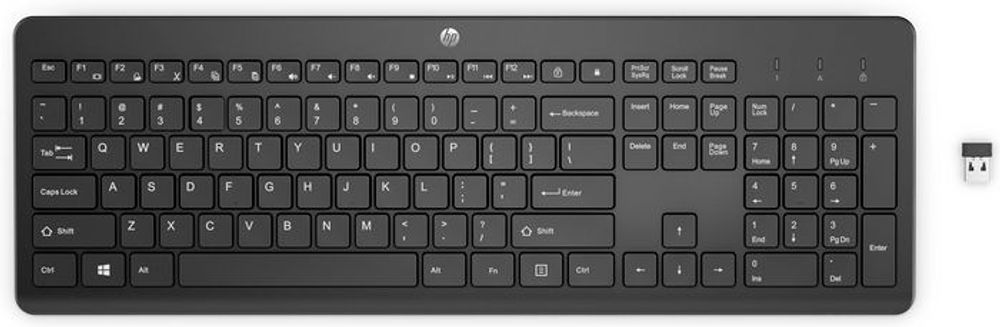 Клавиатура HP 230 черный