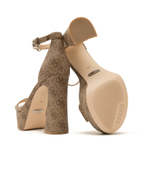 Босоножки на каблуке Guess - бежевый(FLJDS2 FAL03)