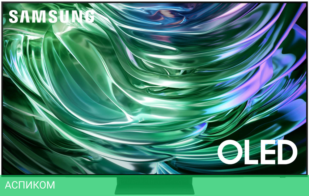 Телевизор Samsung QE55S90DAUXRU Series 9 черный графит
