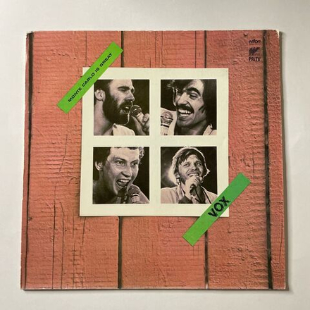 Винтажная виниловая пластинка LP VOX Monte Carlo Is Great (Польша 1982)