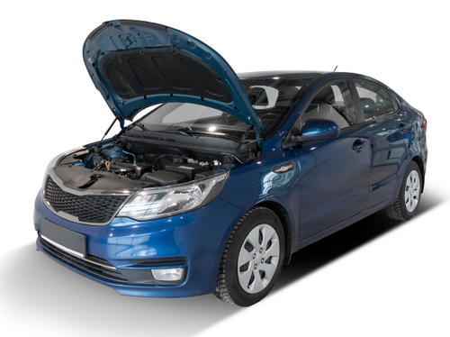 Газовые упоры капота АвтоУпор для Kia Rio III 2011-2017, 2 шт., UKIRIO012