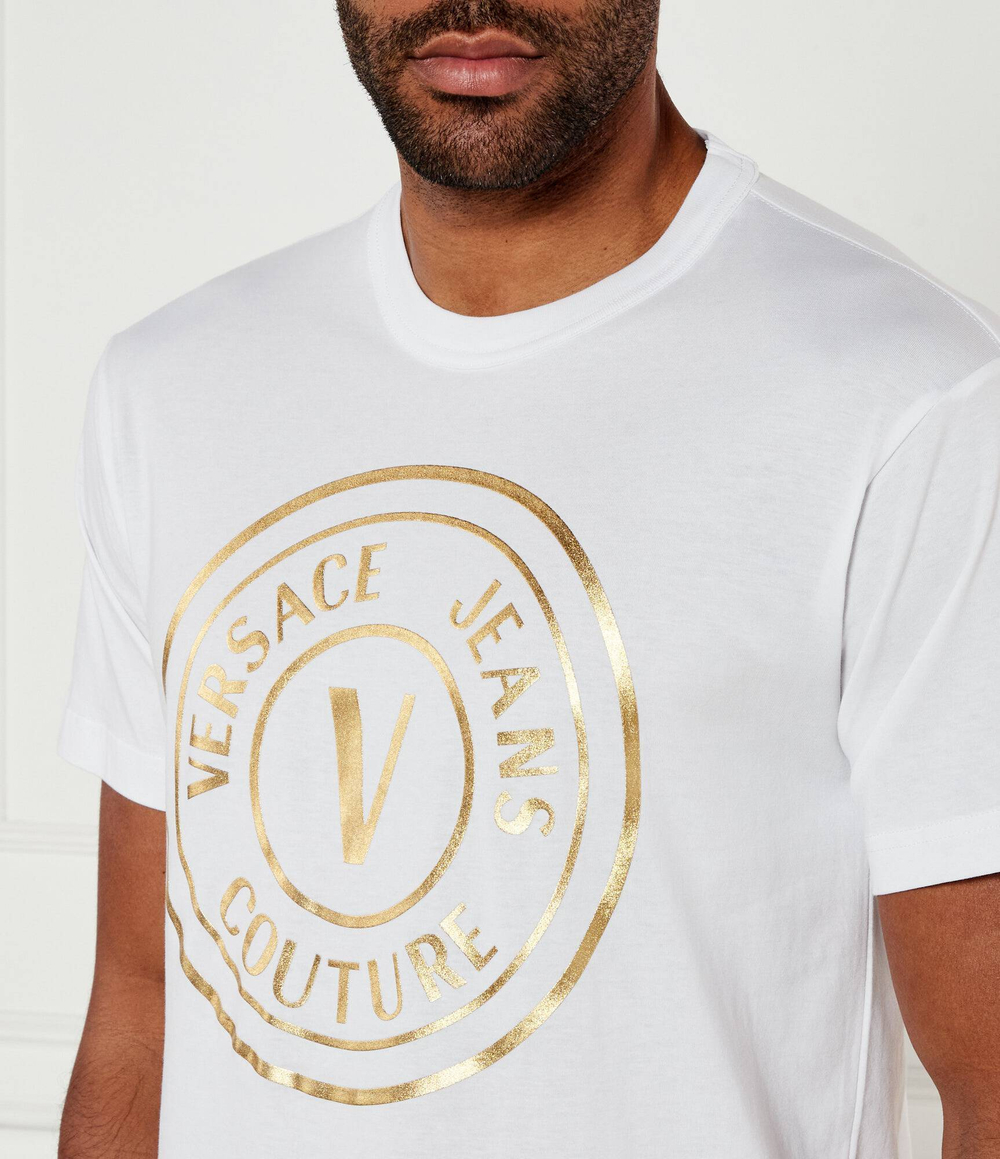 Футболка Versace Jeans Couture - белый(78GAHT01CJ00T)