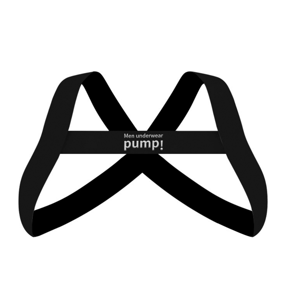 Мужская портупея черная PUMP! MP9051-2
