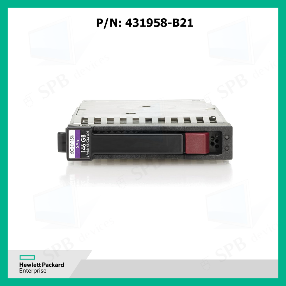 Жесткий диск HP 146GB 10K SAS 2.5 SP HDD (431958-B21) 432320-001,431954-003, DG146ABAB4