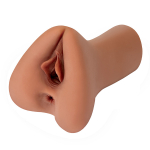 Загорелый мастурбатор 22,9см вагина и анус PipeDream PDX Plus Pick Your Pleasure XL Stroker Brown RD62529