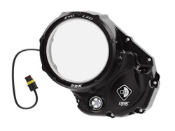 CCDVL06 DBK EVO LED CLEAR CLUTCH COVER (MTS 1260, DVL 1260, XDVL)