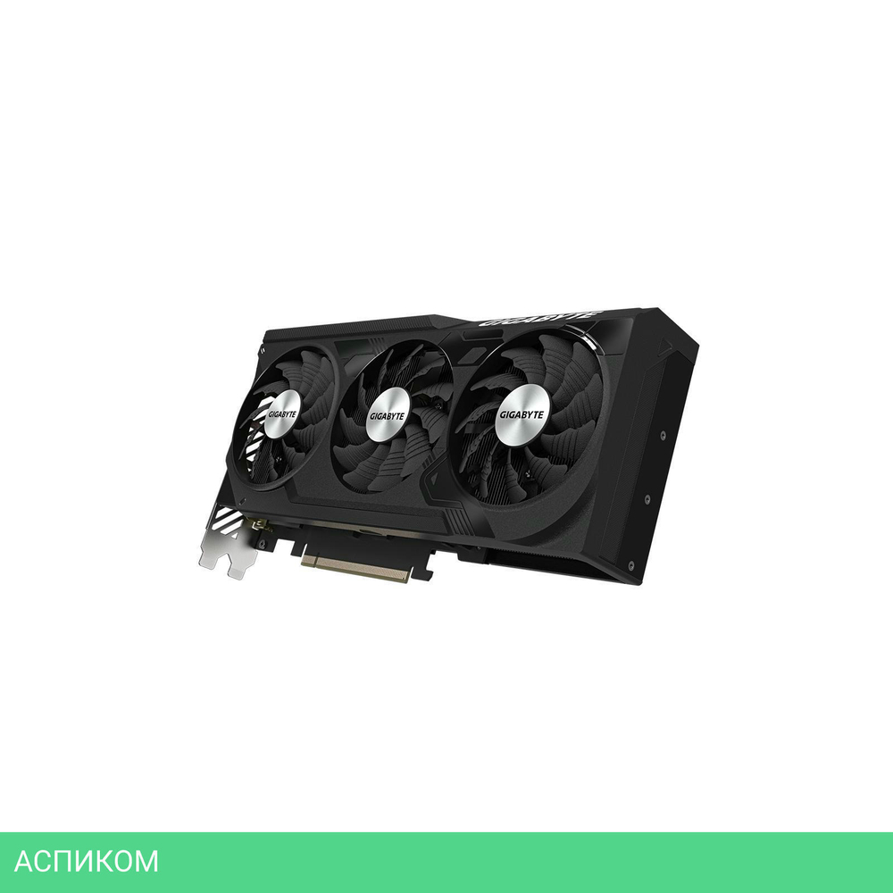 Видеокарта GigaByte Nvidia GeForce RTX 4070 Windforce OC 12G RTL (GV-N4070WF3OC-12GD)