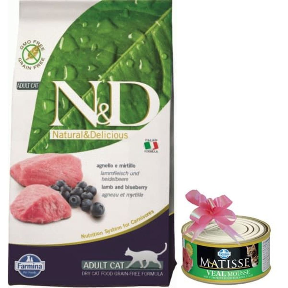 Farmina АКЦИЯ беззерновой корм 1,5 кг + консер. Mattise 85 г. Farmina АКЦИЯ беззерновой корм 1,5 кг + консер. Mattise 85 г.