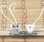 Жалюзи бамбуковые рулонные "Коретто зеленый" 100 см (ширина) х 112 см (высота)