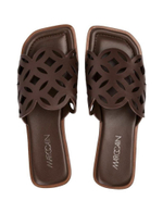 Пантолеты (шлепанцы) MARC CAIN COLLECTIONS YC SG.04 L22 691 в коричневом цвете