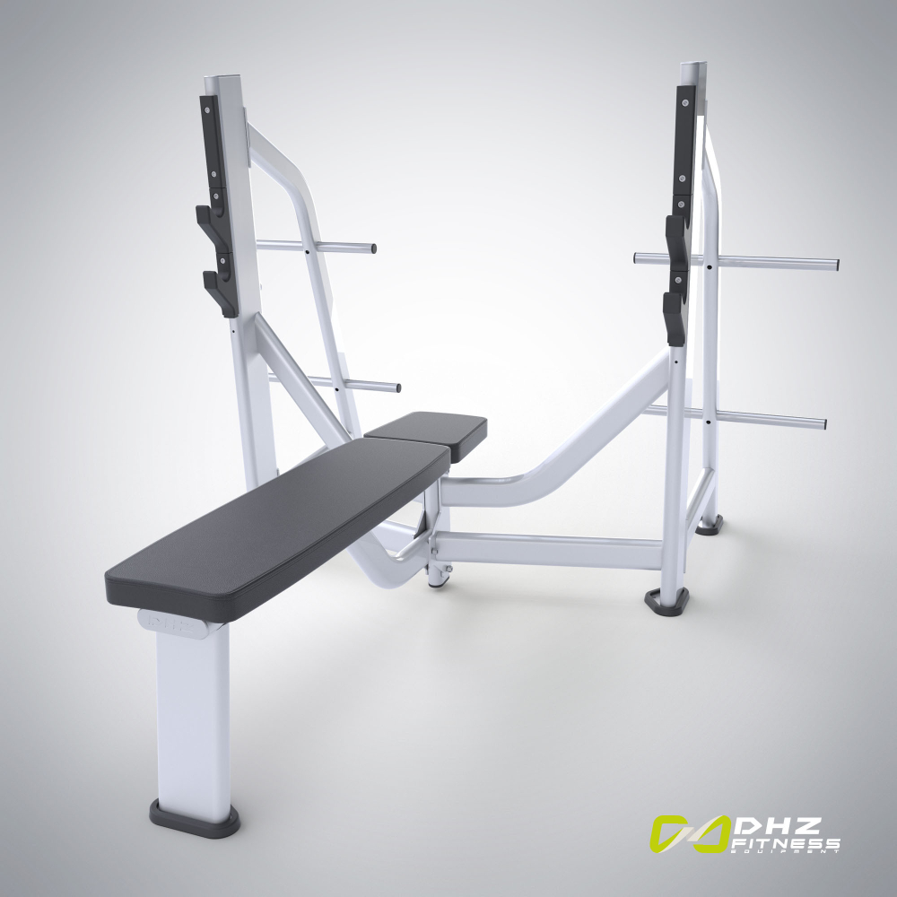 E7043 Скамья-стойка для жима штанги лежа