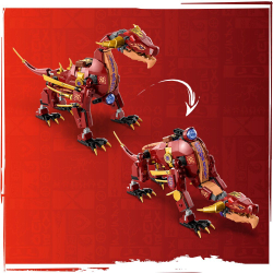LEGO Ninjago — Лавовый дракон, превращающийся в волну огня 71793