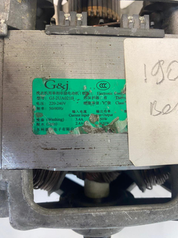 190 Двигатель для стиральной машины Beko 2849750200 GJ-2UA021B б/у - 7 контактов