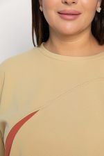 Свитшот Ритм города (бежевый) Б15005-3М LT Collection