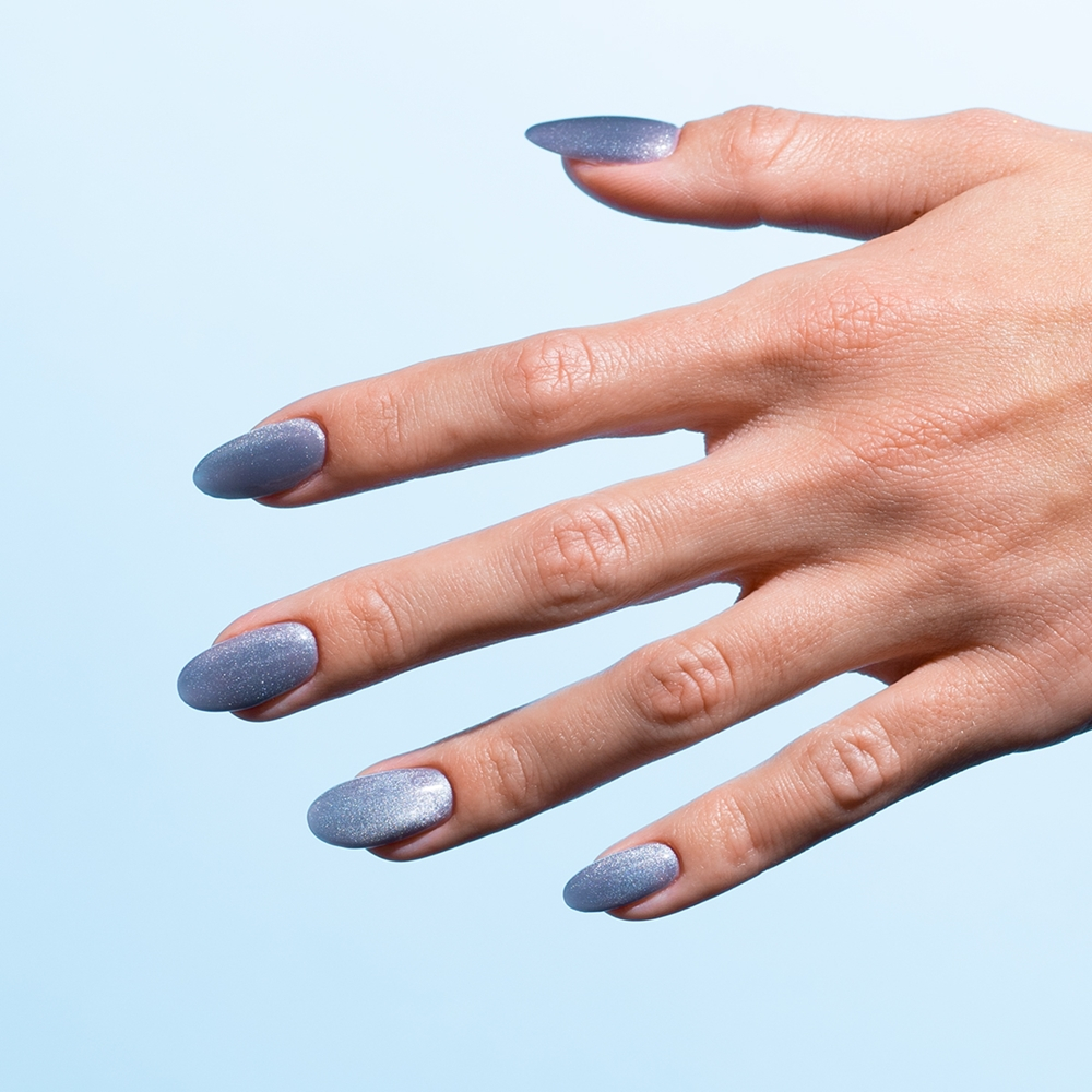 Semilac UV Hybrid Gloss GALA - Гибридный лак для ногтей с использованием УФ / СВ-лампы оттенок 665 Blueberry Gloss, 7 ml