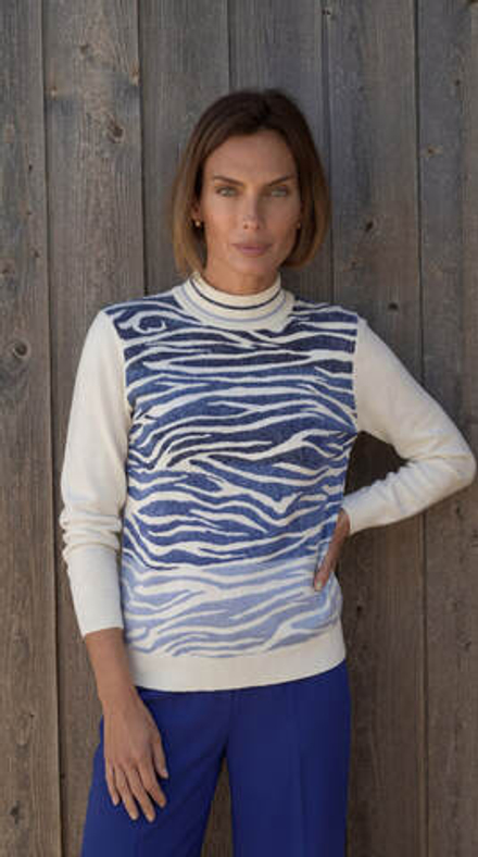 Джемпер LeoUgo с горлом